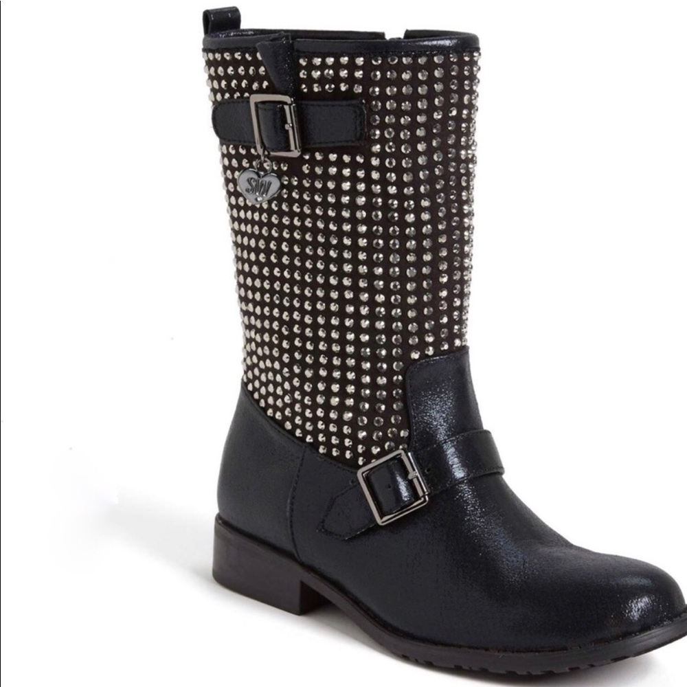 Stuart Weitzman Selma Studded boots 1